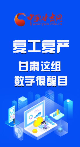 圖解|甘肅復(fù)工復(fù)產(chǎn)有多拼，看看這組數(shù)字就知道了 