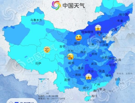 寒潮來了！今明兩天甘肅省大部將降溫6℃至8℃