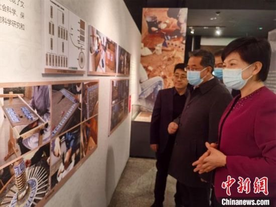 圖為展覽現(xiàn)場。　馮志軍 攝
