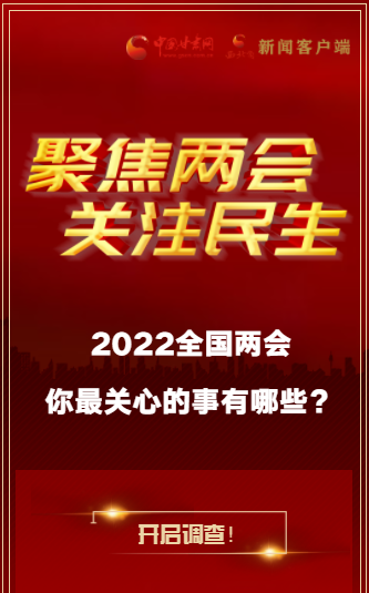 H5｜2022全國兩會，你最關心的事有哪些？