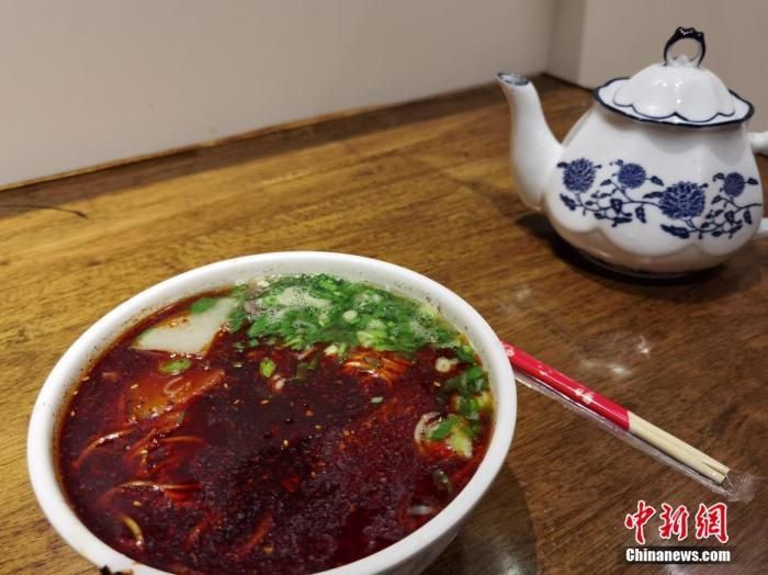 資料圖：蘭州牛肉面。 徐雪 攝