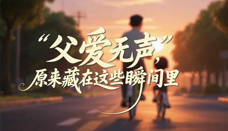 AI視頻|父愛(ài)無(wú)聲，原來(lái)藏在這些瞬間里