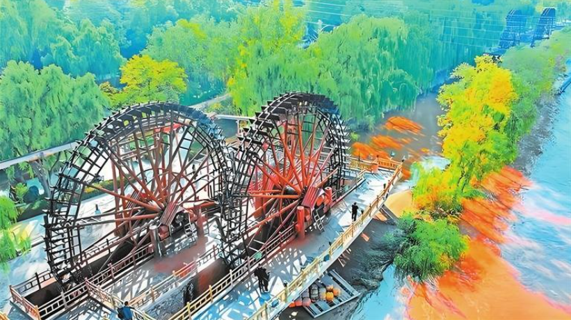 蘭州水車，黃河之畔的美麗風(fēng)景