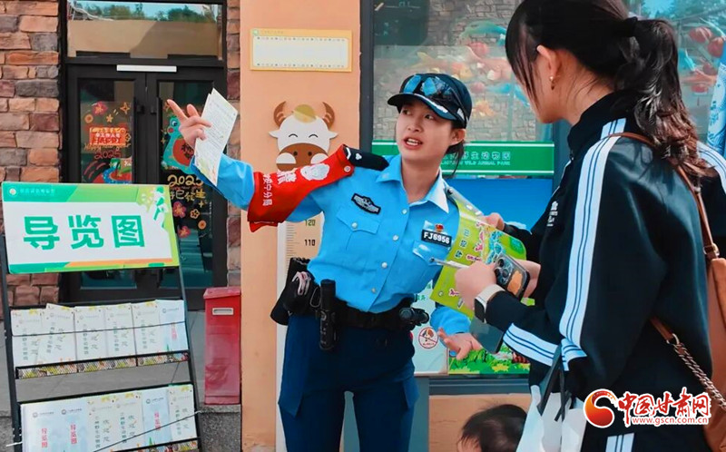 隴拍客丨“劍蘭中隊”假期顯擔當：科技護航 守護游與安